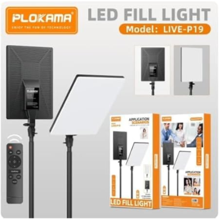 PLOKAMA LIVE P19 Tikto Llight with Led Stand