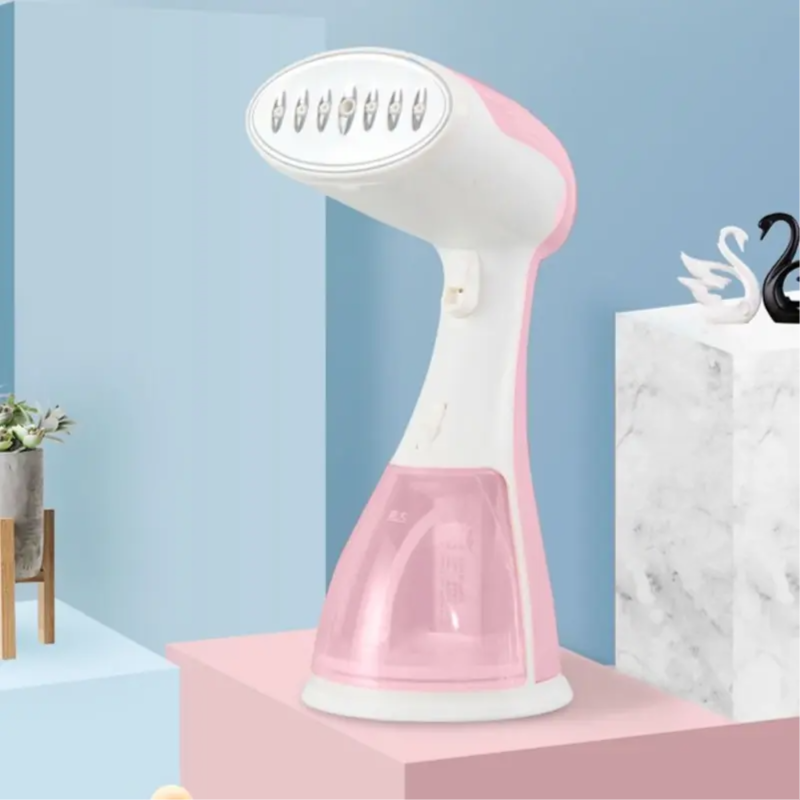 Raf Hand Hanging Garments Steamer - Pink