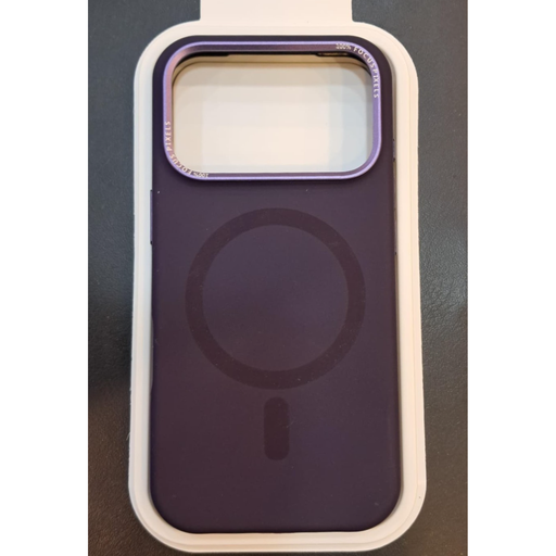 iPhone 17 Pro Max Silicone Magsafe Case Purple