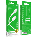 Borofone USB cable BX51 AM-microBM, 1 meter, 2.4A, white