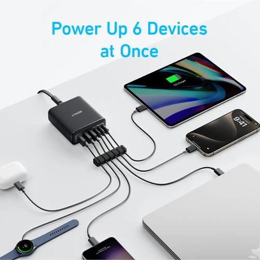 Anker 112W 6-Port Desktop Charger