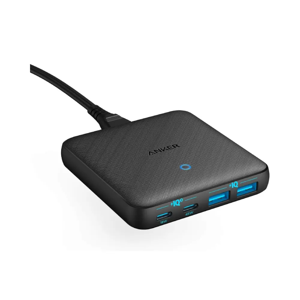 Anker A2046K11 63W Slim 4 Ports Power Port Atom III