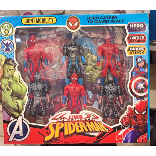 Spiderman Set 6 Pieces