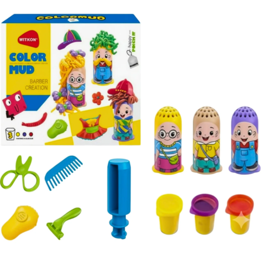 Color Clay Barber Creation