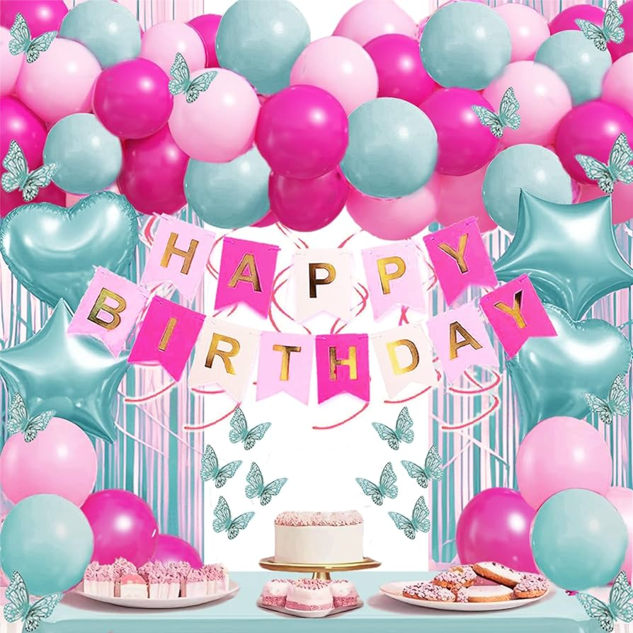 BIRTHDAY DECORATION KIT 74 PCS