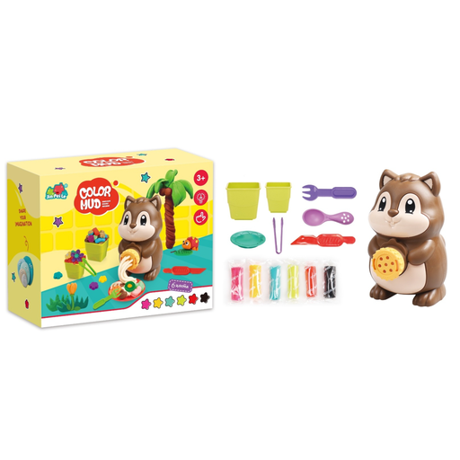 KIDS DOUGH SET WITH TOOLS COLOR MUD SET 5838 144