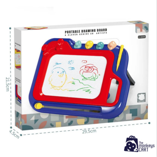 863 Children Educational Doodle Toy Kids Tablets Painting Erasable Drawing And Magic Writing Board Easel With Pen