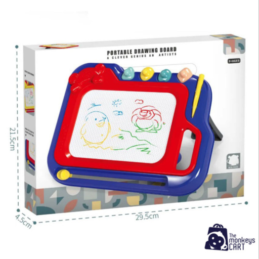 863 Children Educational Doodle Toy Kids Tablets Painting Erasable Drawing And Magic Writing Board Easel With Pen