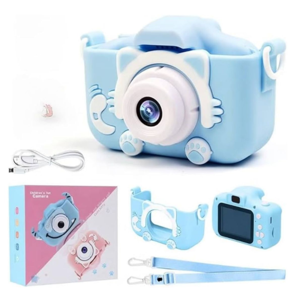 Kids Camera Children Fun Camera blue
