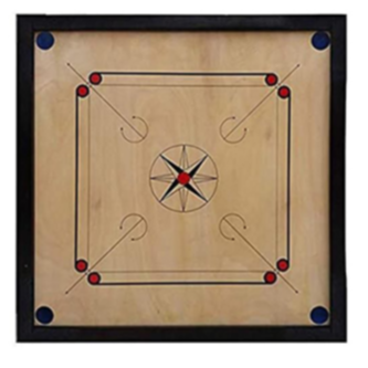 Indian Carrom Board 30 * 30 Inch