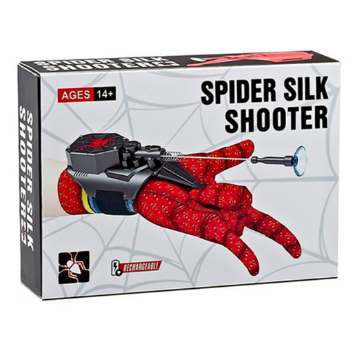 Wc10-16 Electric Spider Web Shooter,With Magnet & Suction Cup,Rechargeable Automatic Toys,Cool Gadgets For Men,Cool Stuff,Role-Play