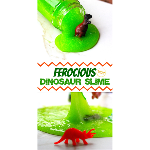 Super Fun and Ferocious Dinosaur Slime