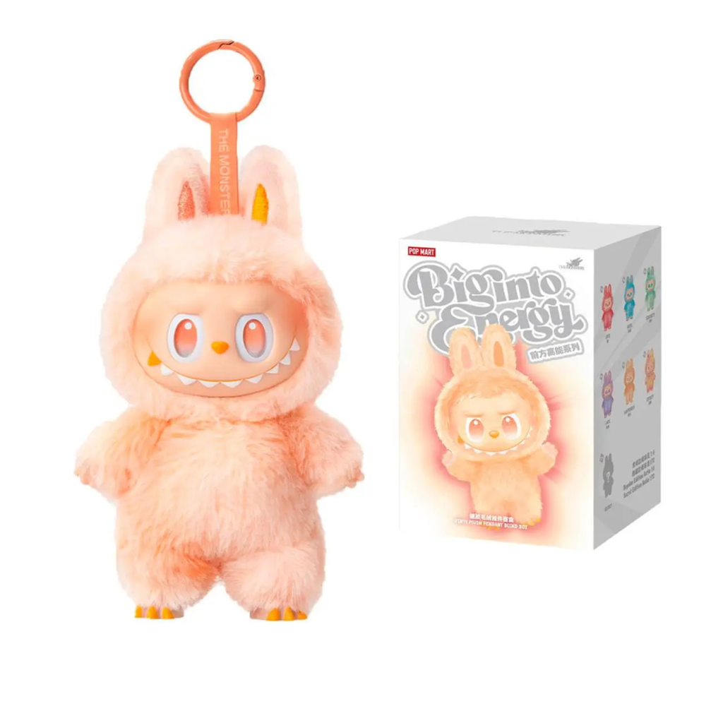 Pop Mart (Inspired)labubu The Monsters ‘big Into Energy’ Series Vinyl Plush Pendant Single Blind Box