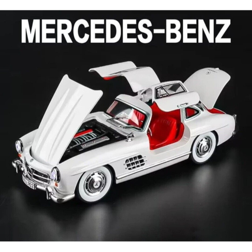Mercedes-Benz 300SL W198 Gullwing coupe gold 1:18 Minichamps Dealer edition