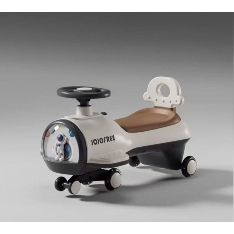 KIDS TWISTY CAR BROWN