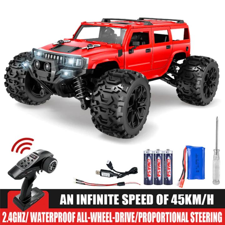 4WD HUMMER RC Truck OFF-Road Climbing