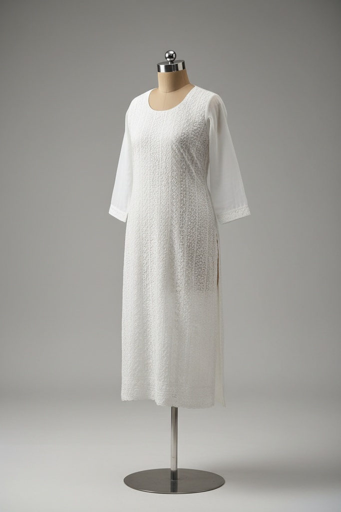 Lucknow work churidar set