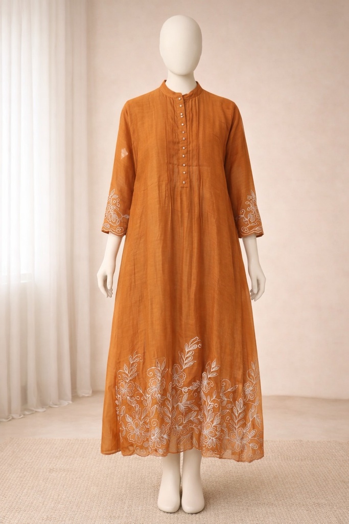 Churidar set pure linen material