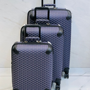 Premium blue Pattern Travel Trolley