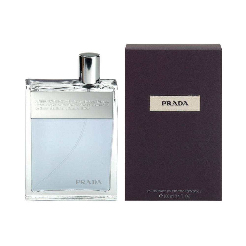 Prada Amber Pour Homme Eau De Toilette For Men 100ml