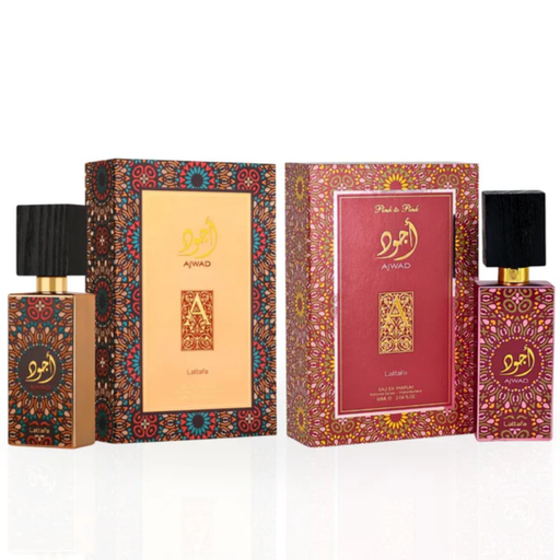 Ajwad & Ajwad Pink To Pink Edp Sprays 60Ml By Lattafa | Perfumes For All Seasons: Timeless, Versatile Elegance. (Amazing Bundle)