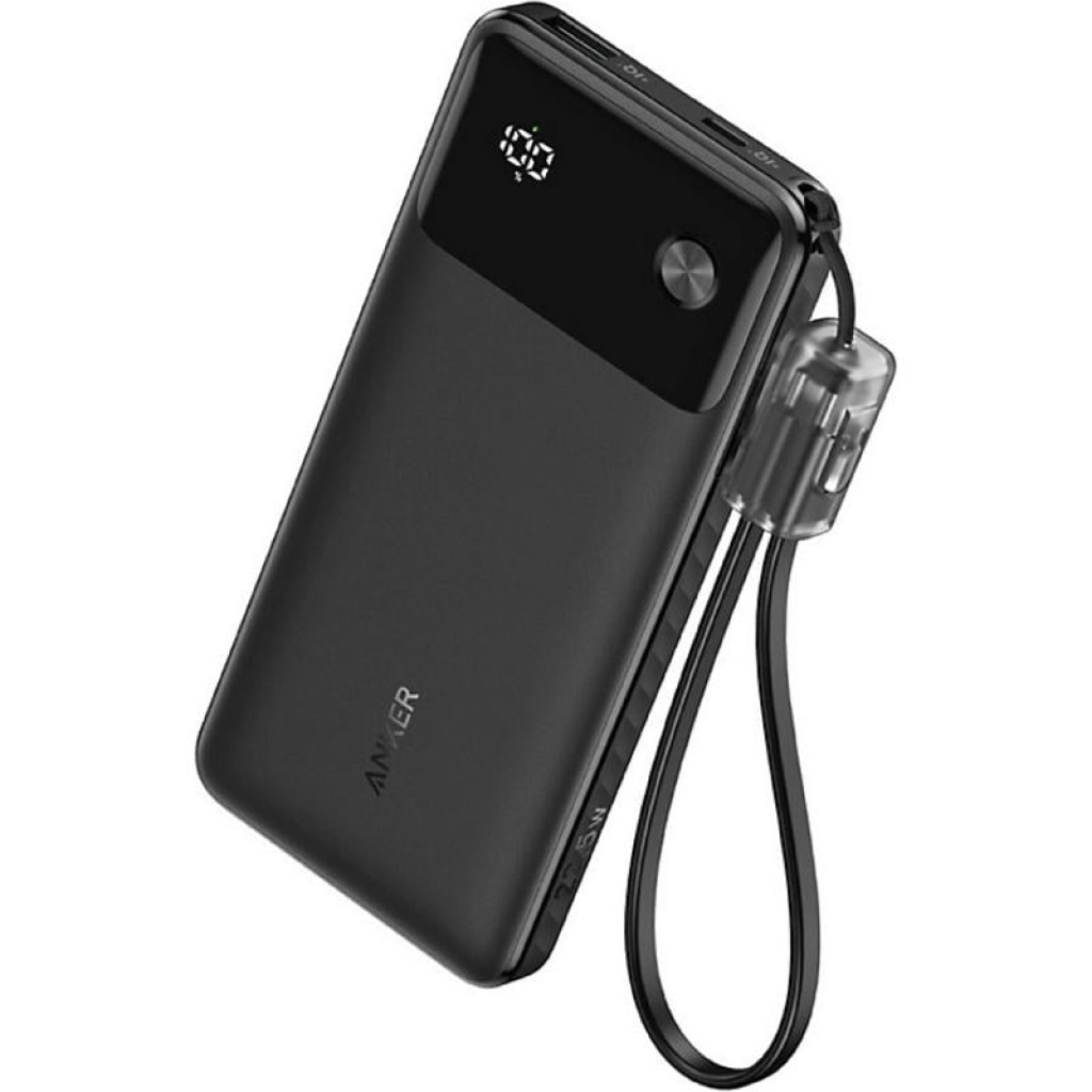 ANKER Pocket Sized Power Boost Power Bank 10K 22 5W A1388H11 BLACK