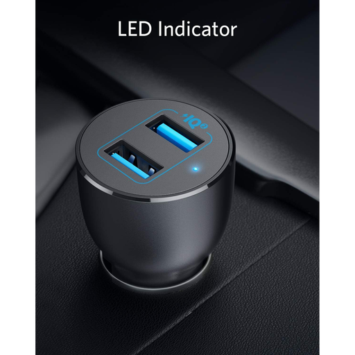 Anker Powerdrive+ III Car Charger Duo Origin Gray - A2725h11 [fgs1877]