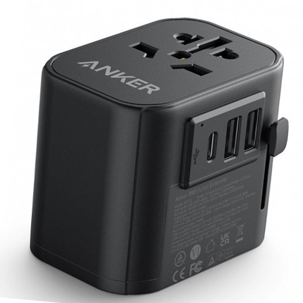 Anker 312 Outlet Extender 30W With 3 Usb Ports