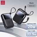 10000mAh Mini PowerBank with Dual Cables XUNDO XDCH 059
