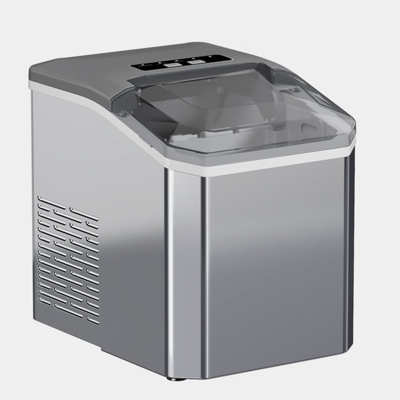 YH16M Portable Stainless Steel Bullet Ice Cube Maker With 9 Ice Cubes Per 6 8 Mins Home Ice Making Machine