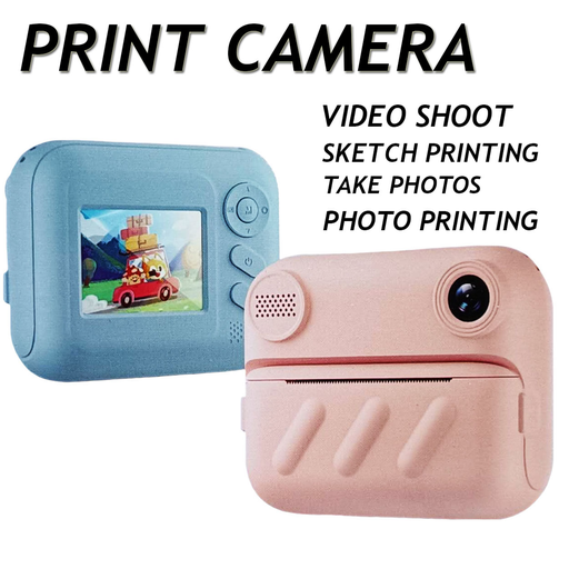 Childrens Camera Instant Shoot Photo print