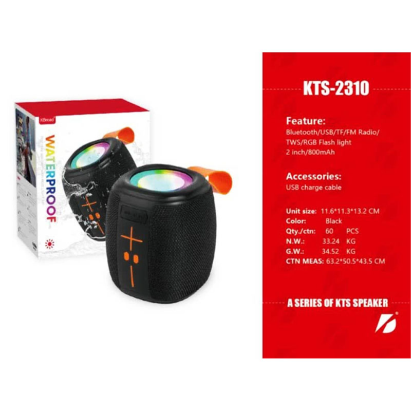 KTS KTS-2310 Portable Bluetooth Speaker