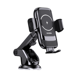 Kakusiga - Ksc-1183 Wireless Fast Charging 15w Car Holder (Center Console) Black