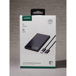 UGREEN 2.5-INCH SATA AND HARD DRIVE ENCLOSURE
