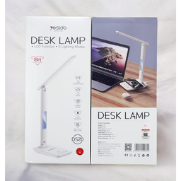 YESIDO Foldable Desk Lamp With LCD Function, 10W Wireless Charging - DS20
