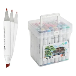 Twin Marker Set 48 Pieces