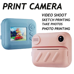 Childrens Camera Instant Shoot Photo print