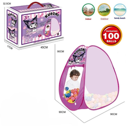 Kuromi Tent with 100 Balls