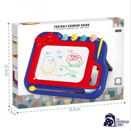 863 Children Educational Doodle Toy Kids Tablets Painting Erasable Drawing And Magic Writing Board Easel With Pen