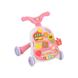 2 In 1 huanger Baby Walker AND Table 12 Month Pink HE0817