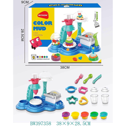 Color Mud Cake Creation Clay