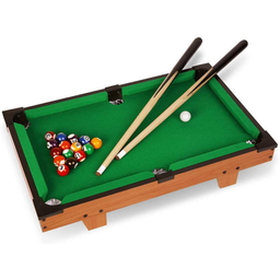 Hg203d Mini Pool Table, Table-top Billiard Game, Mini Snooker Game Set With Balls, Cues, Rack Pool Toy For Kids, Family Game, Party Game
