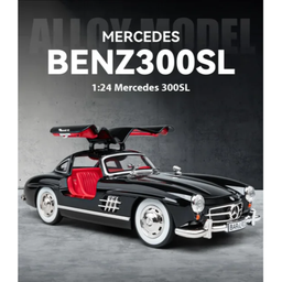 Mercedes-Benz 300SL W198 Gullwing coupe gold 1:18 Minichamps Dealer edition