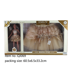 BARBIE DOLL WITH SKIRT