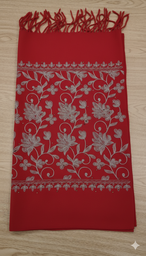 Winter shawls with sequence