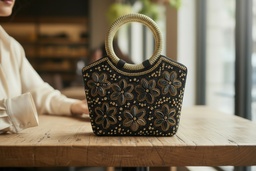 Women's Handbag Elegant Retro Beaded Embroidery Bag