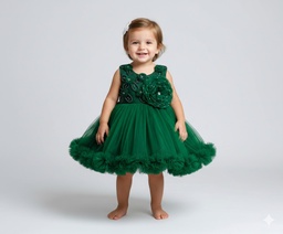 Girls’ Princess Style Party Wear Frock