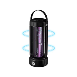 Porodo Portable Mosquito Zapper with UV LED Lamp Insect Killer (LFS135) Black