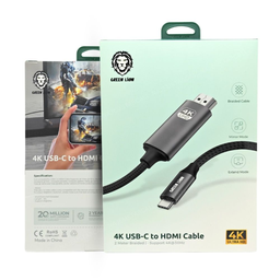 Green Lion USB-C to HDMI Cable 4K@30Hz Support 2 M Braided Cable
