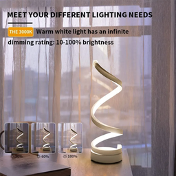 Creative Rotating Strip LED Table Lamp